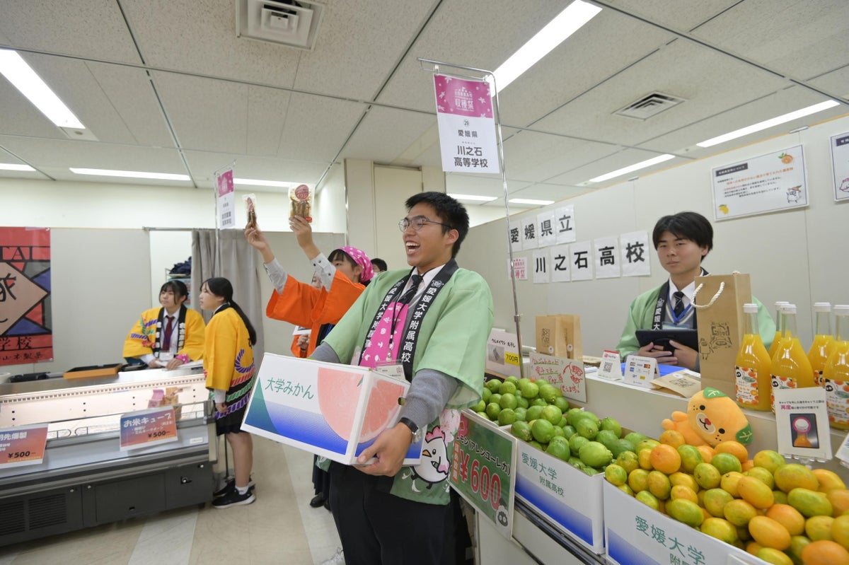 全国42校の農業高校生が店頭に立つ「全国農業高校HANASAKA収穫祭2026」、今年で18回目 10月31日・11月1日に2会場で開催