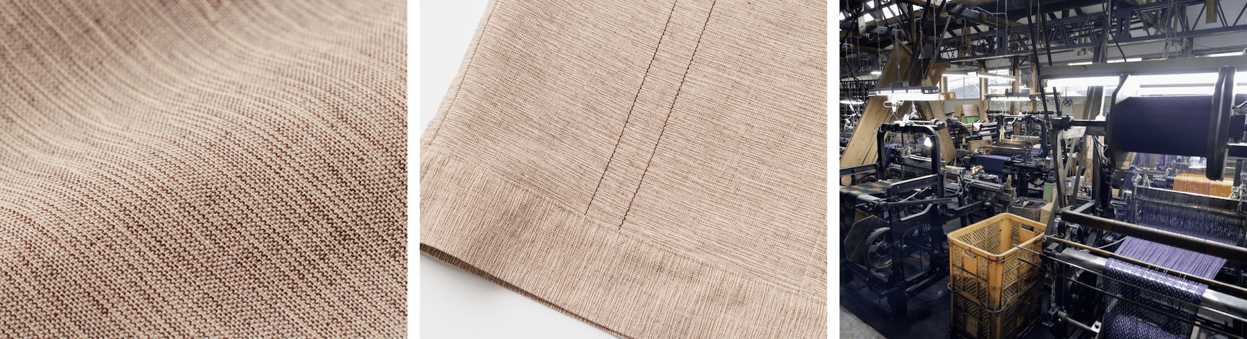 生地には220年以上継承される従業無形文化財「久留米絣」を採用