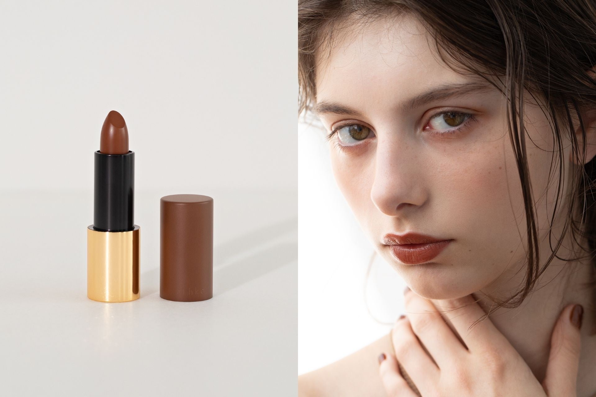 コスメティックブランド「rihka」のリップスティックから、秋を