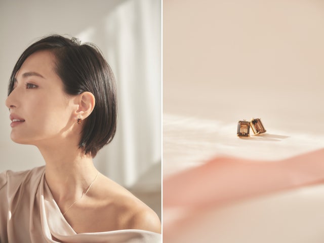 山賀琴子がプロデュースするジュエリーブランド「ENELSIA」から 山賀琴子がプロデュースするジュエリーブランド「ENELSIA」から