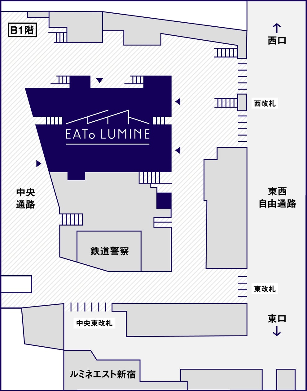 EATo LUMINE(イイトルミネ)(商業施設) | MEQQE(めっけ)