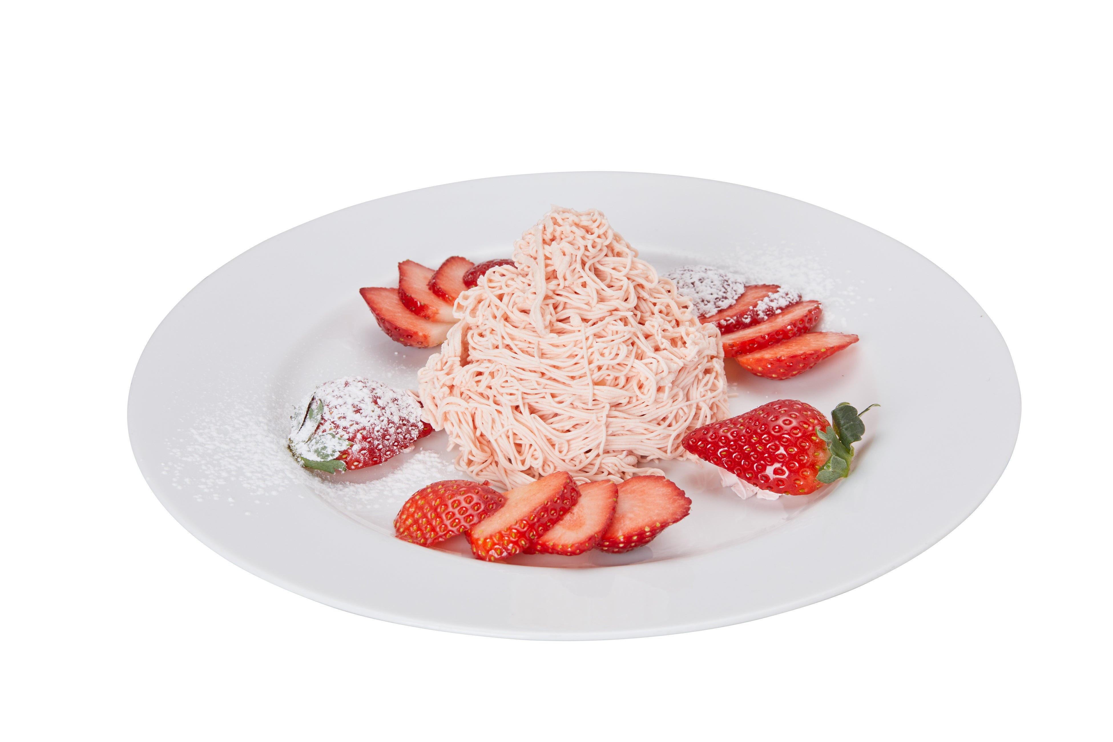 苺のチーズモンブラン