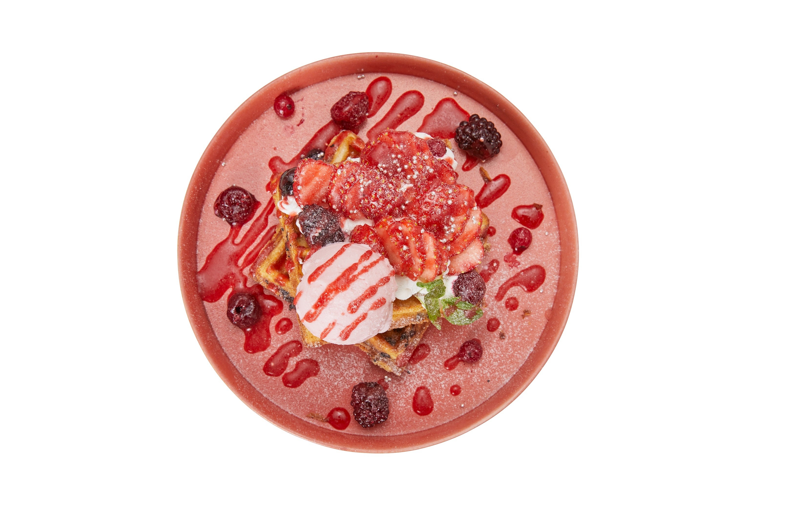 ベリーワッフル