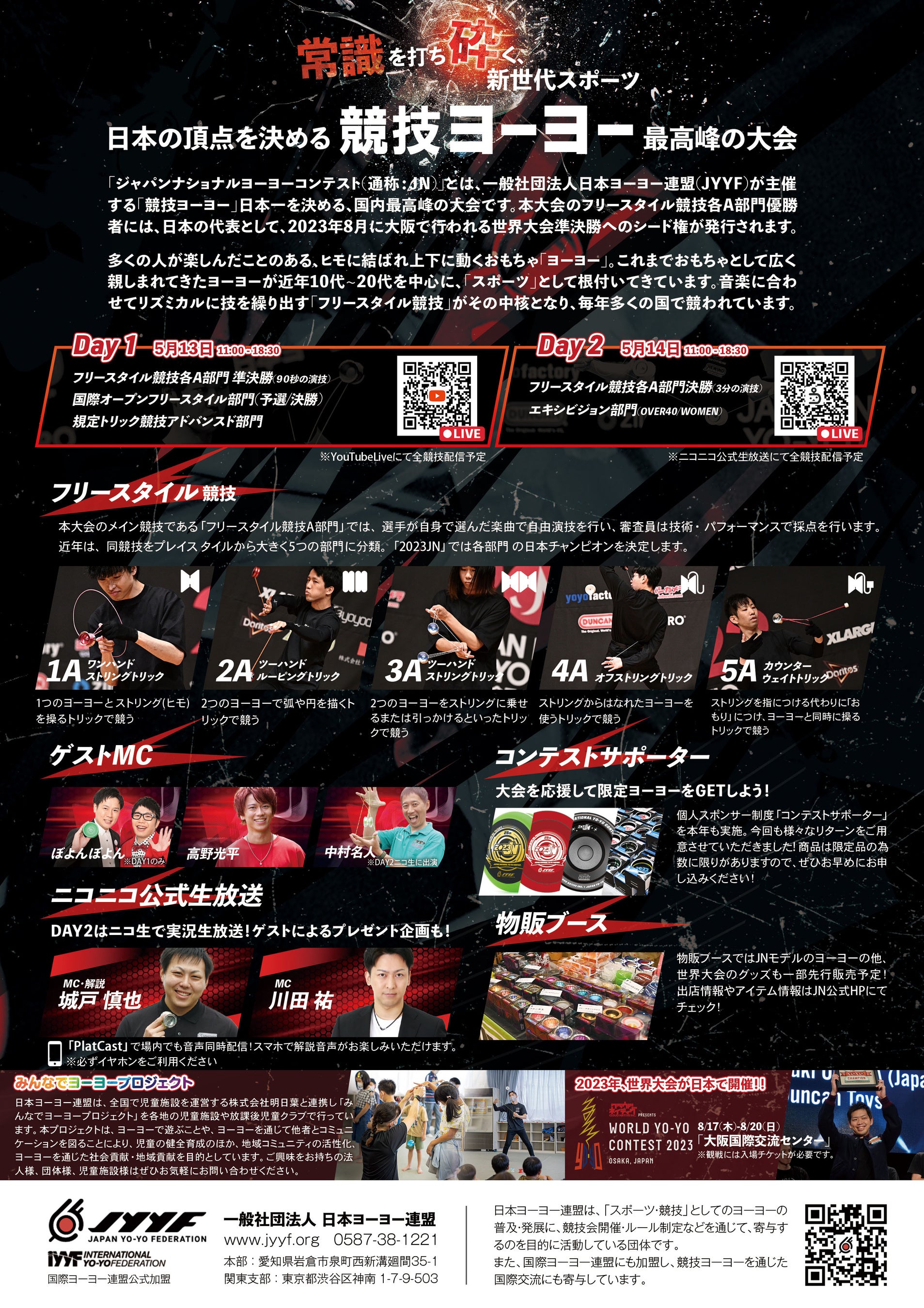 大会フライヤー裏