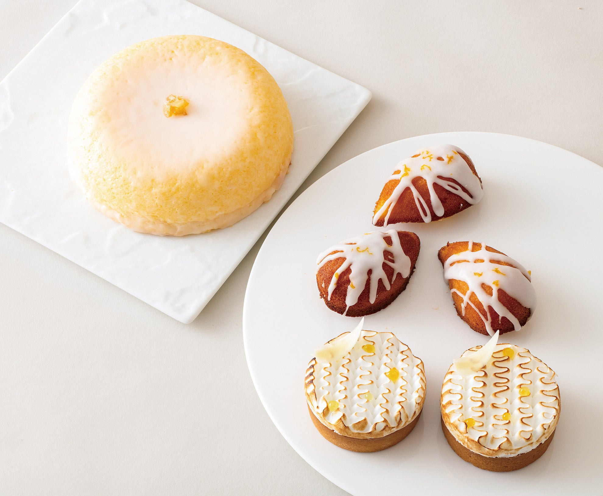 ペストリーショップ ラ・モーラ：ふんわり瀬戸内レモンカステラ／徳島県産木頭ゆずのマドレーヌ