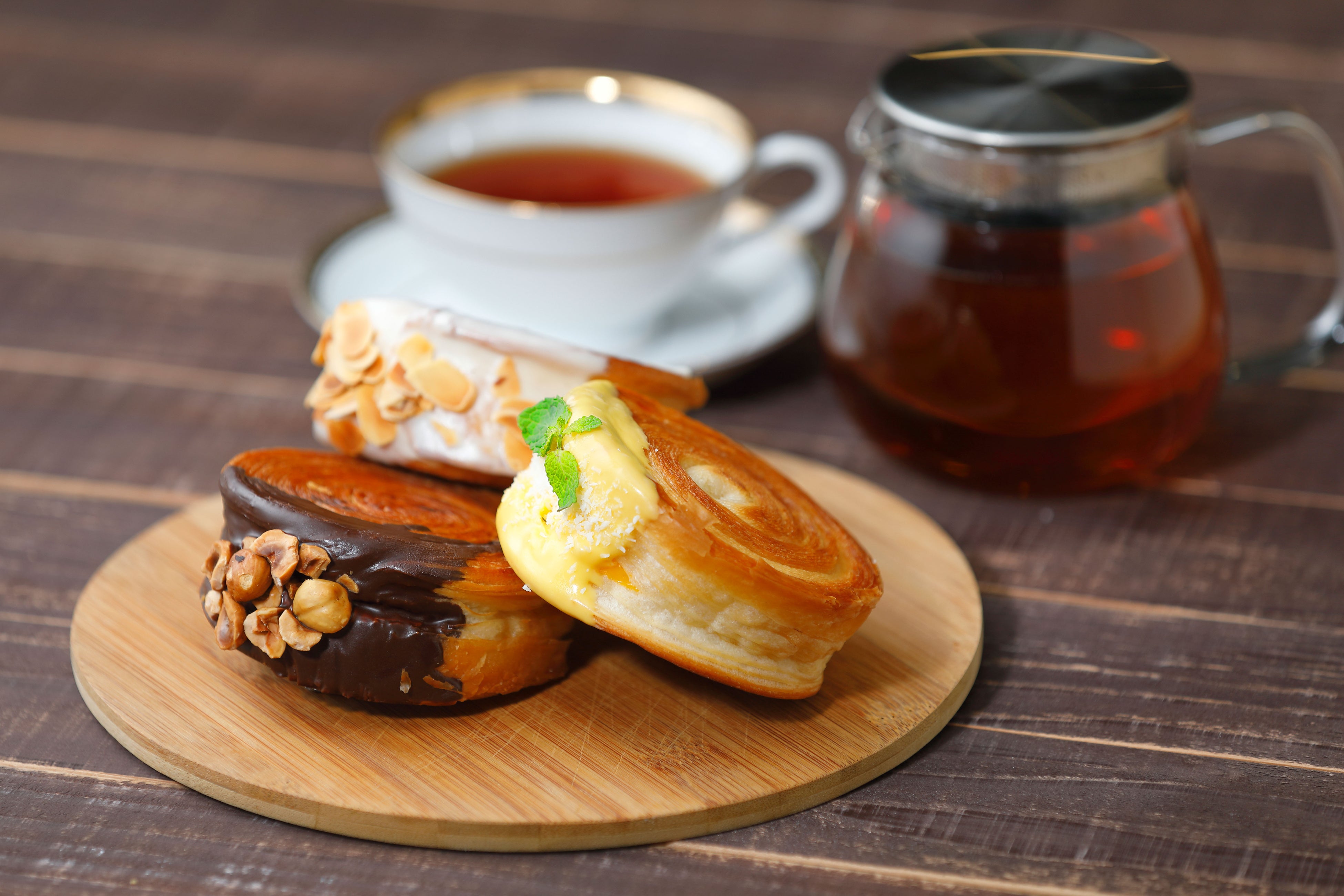 クロワッサンロール3種