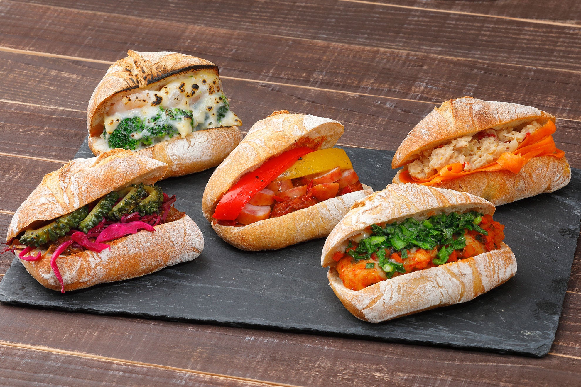 バゲットサンド各種