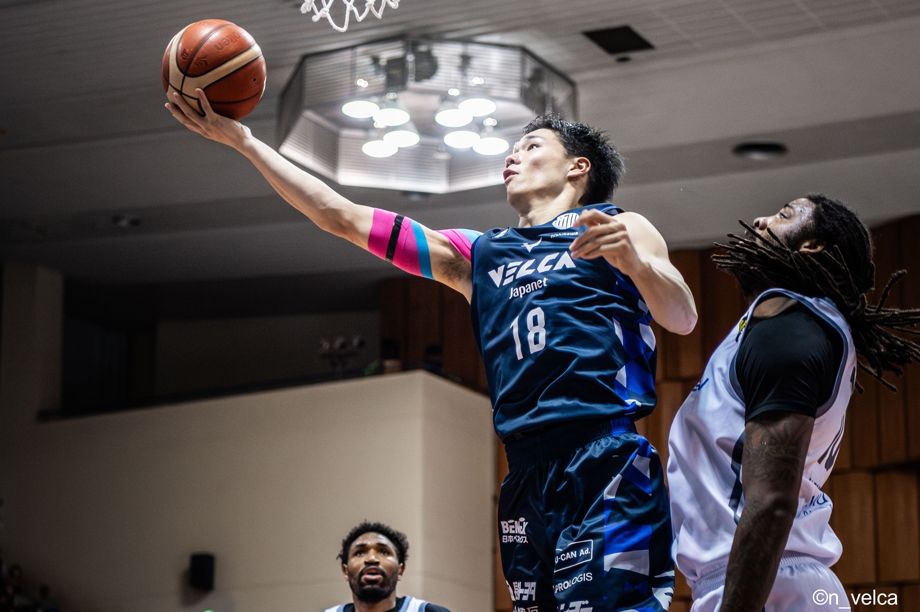 森川選手実着　長崎ヴェルカ 2024-25シーズン ユニフォームパンツ 2024-25シーズンユニフォームデザイン発表、グッズ販売の