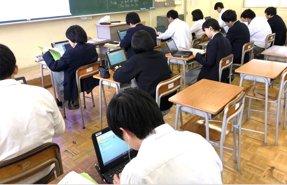 すららを利用した学習イメージ
