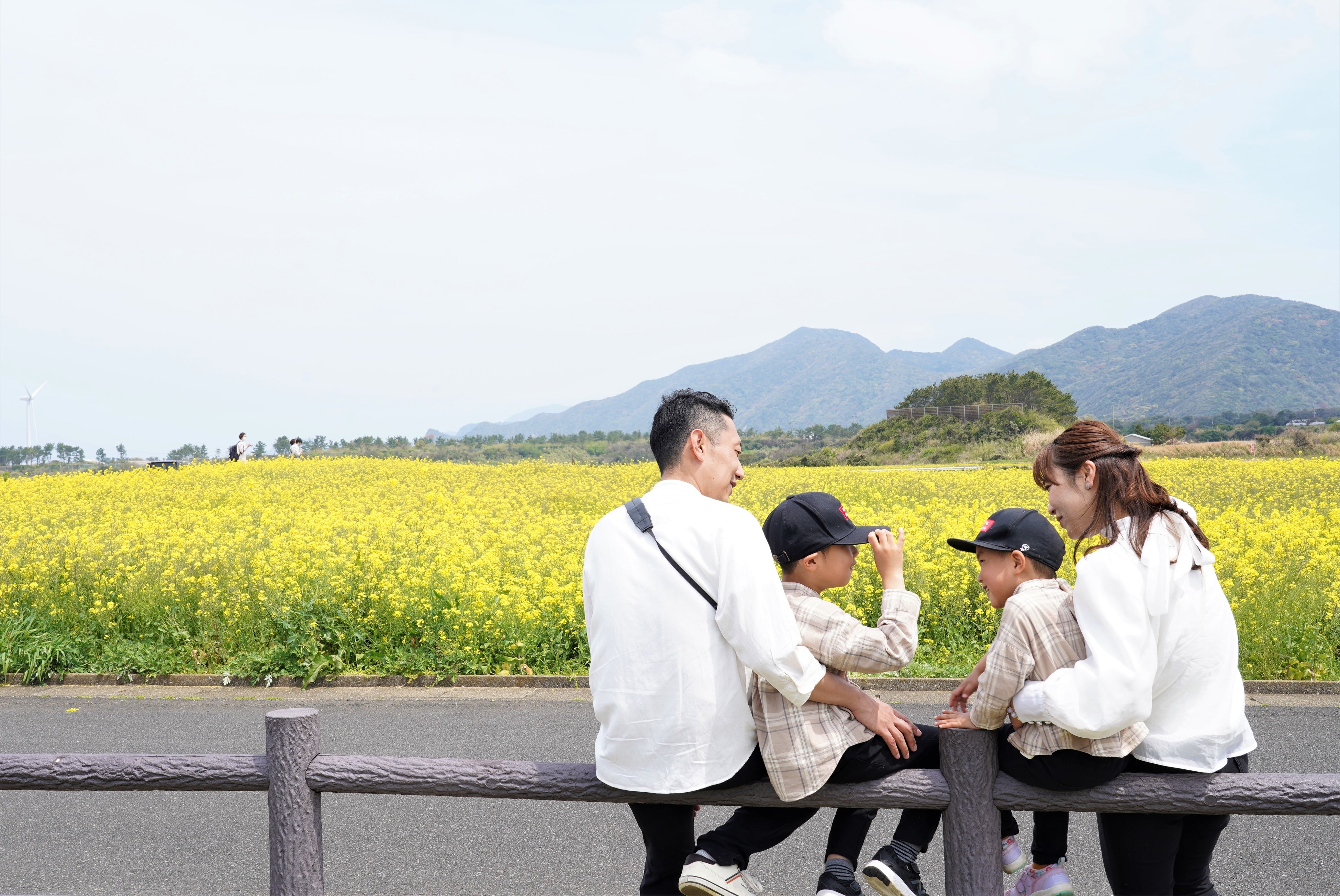 四季折々の花が一面に広がる魚津ヶ崎公園
