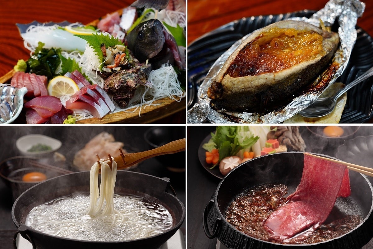 自然だけでなく、食文化も贅沢な島を楽しんで。