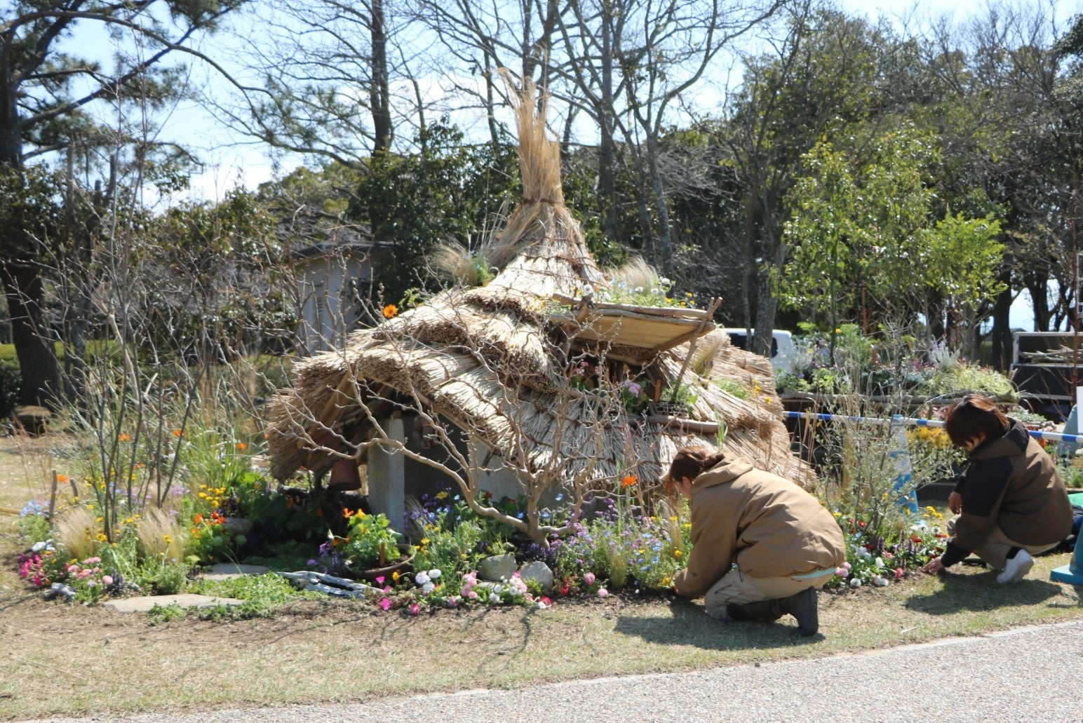 『うみなかかり暮らし』（製作者： fuminiwa design × マタケ造景株式会社）