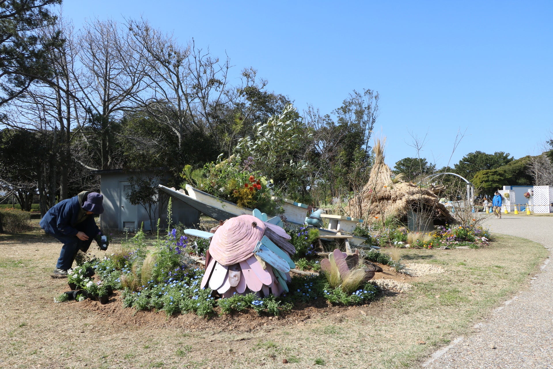 『海をきれいに ～うみなかSDGsビーチクリーン～』 （製作者：ひびの_みどり（ムーングリーン+ミントデザイン室））