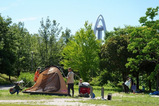 大野極楽寺公園キャンプフィールド 一般公募宿泊体験会開催 大野極楽寺公園キャンプフィールド 一般公募宿泊体験会開催