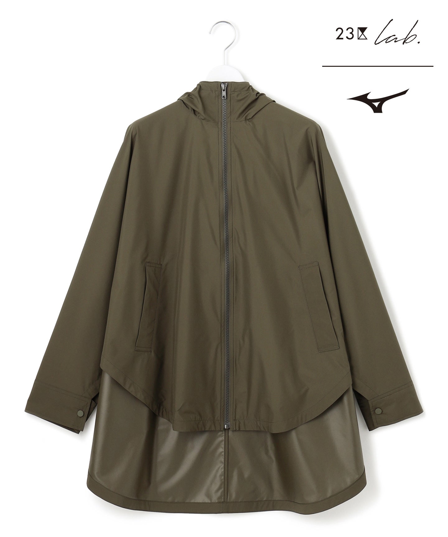 【23区 lab. MIZUNOコラボ】撥水防風 マウンテンパーカー