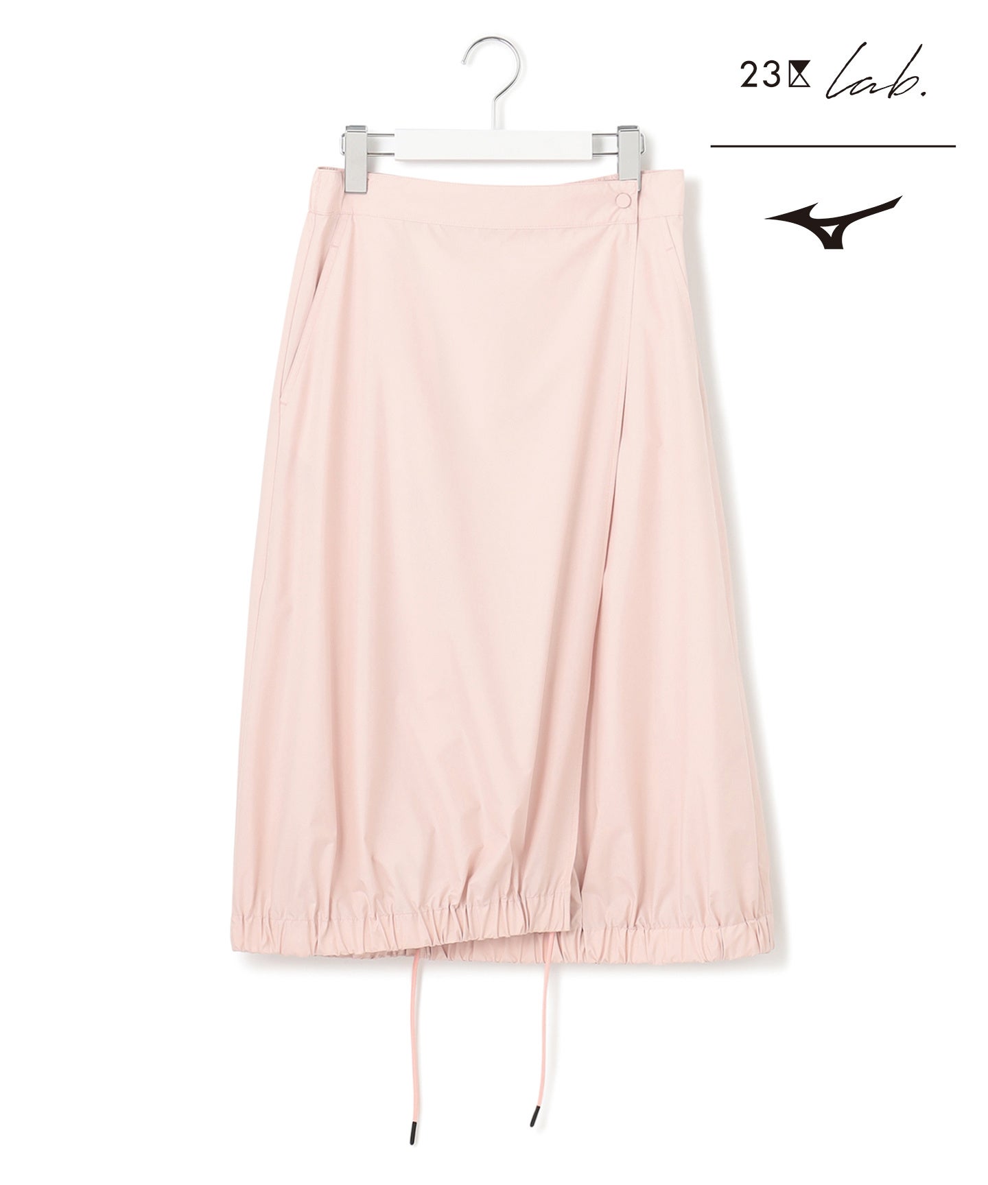 【23区 lab. MIZUNOコラボ】撥水防風 ラップ スカート