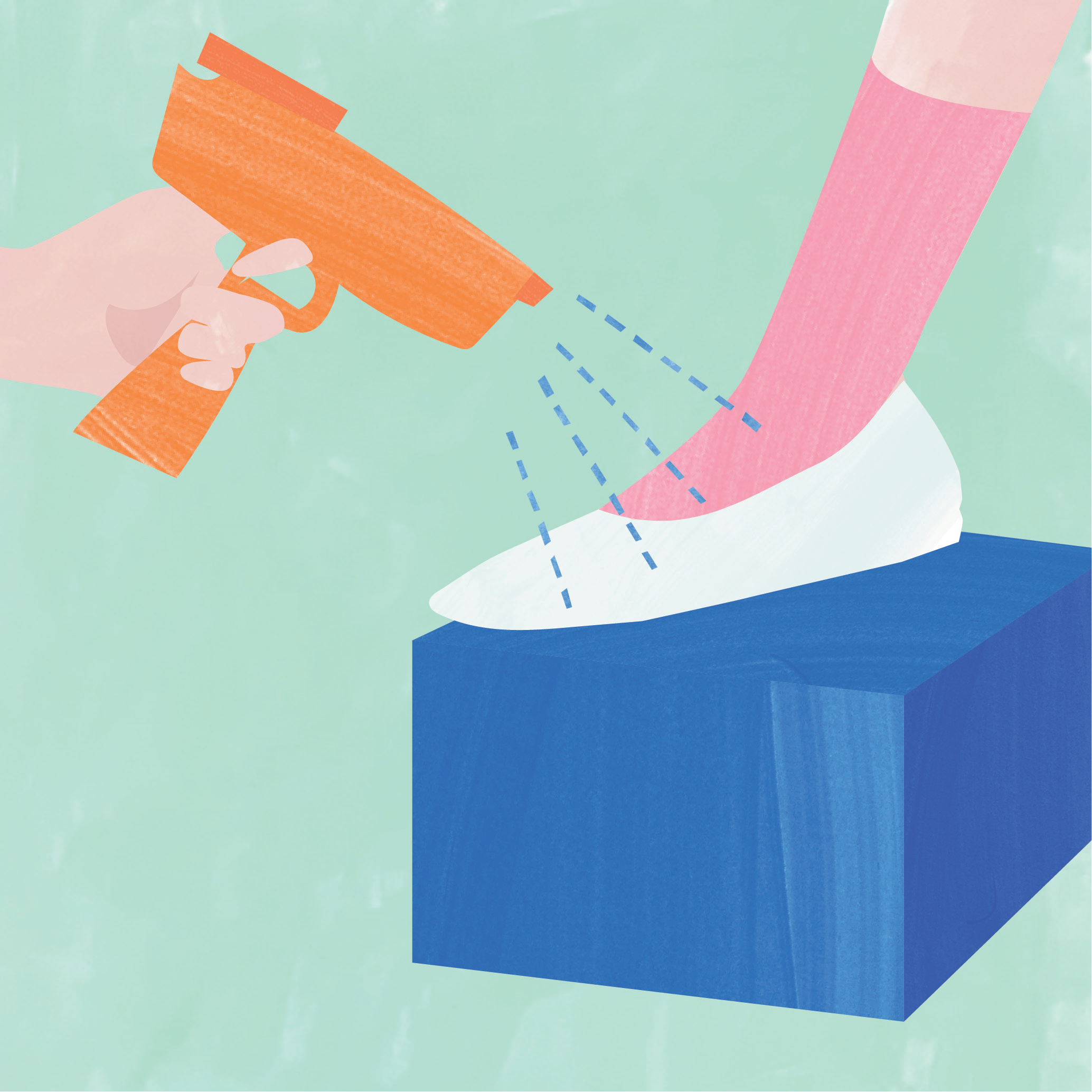 『steppi』WATER REPELLENT　撥水