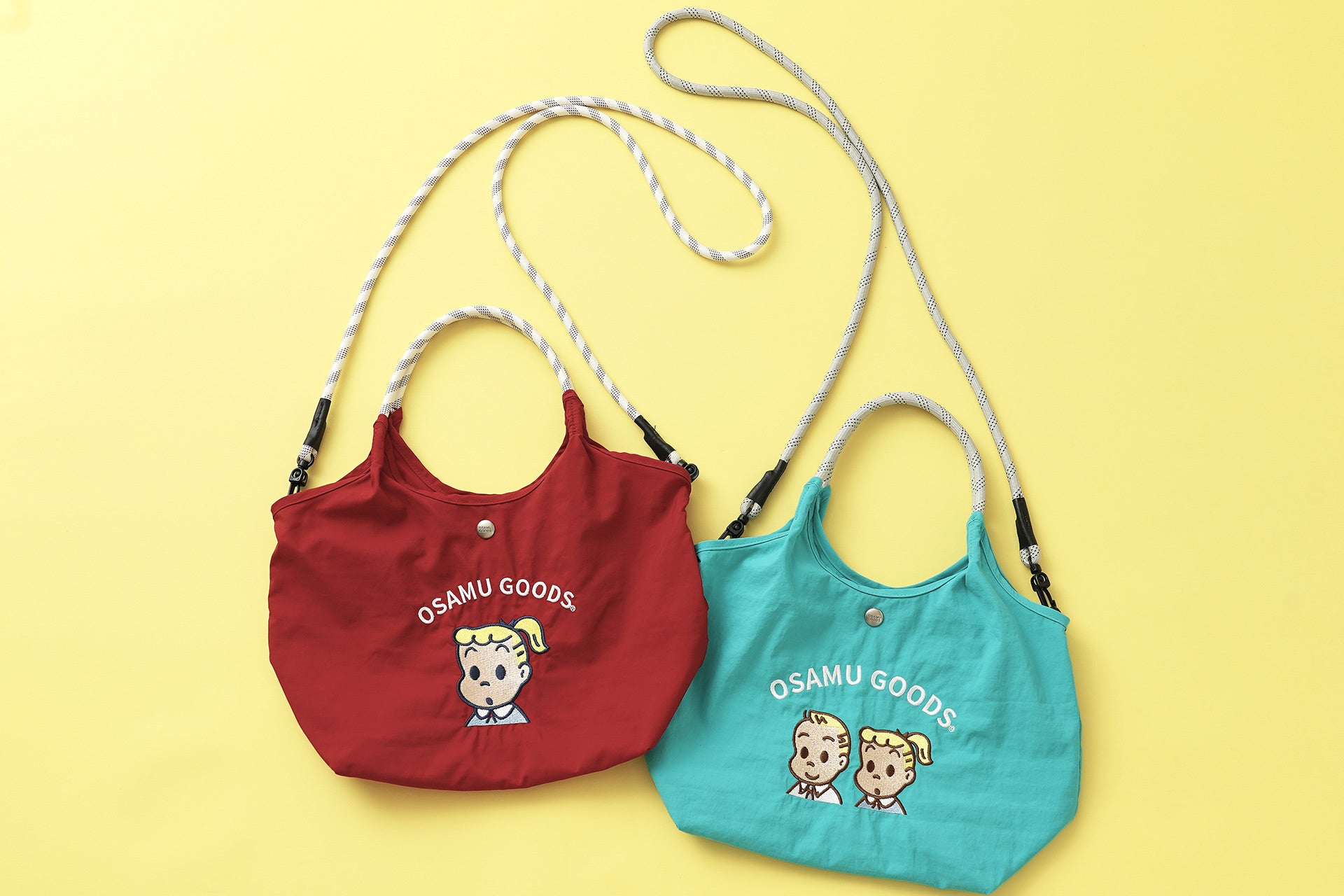 【OSAMU GOODS】WEB限定で先行予約開始！レトロな刺繍が可愛い大人の2WAYバッグが再び登場！甘すぎない愛らしさと使いやすさを兼ね備えた、お出かけにぴったりの人気アイテム
