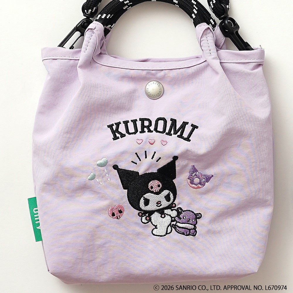【クロミ】WEB限定で予約販売スタート!繊細な刺繍が映える、大人かわいいミニショルダーバッグ。