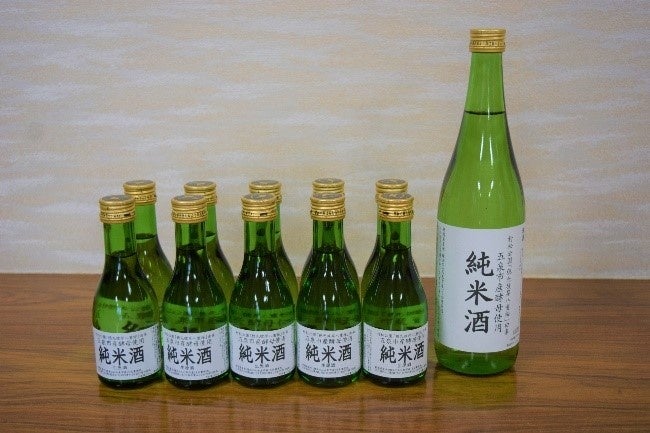 村松公園「穂咲彼岸八重桜」由来　五泉市産酵母使用　純米酒