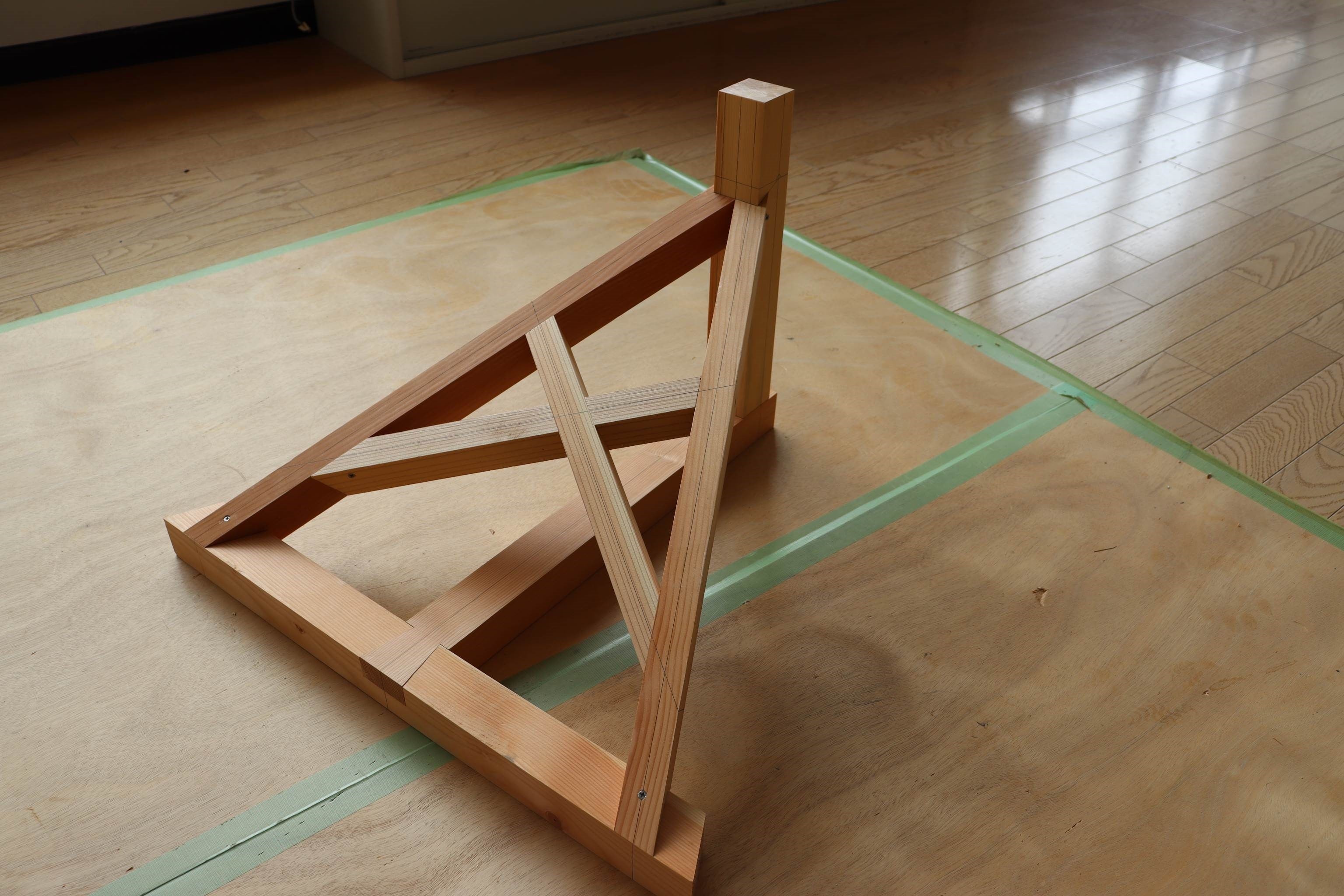 授業で学生が制作の2級実技課題完成品