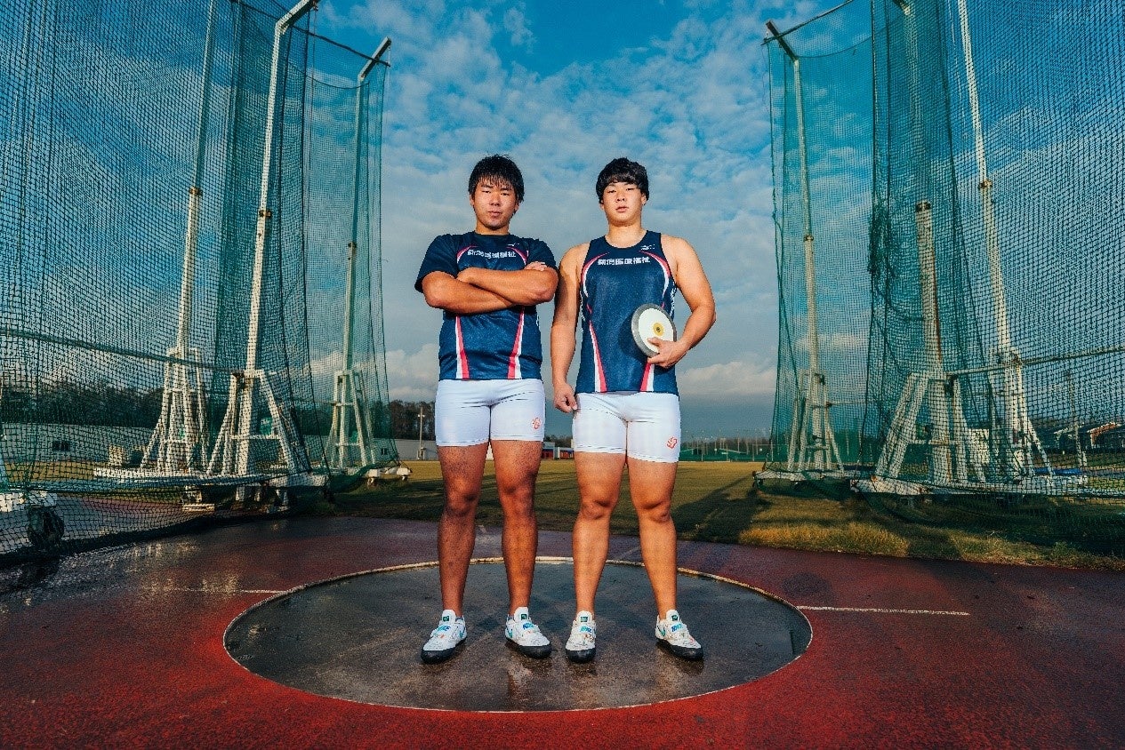 中町選手（写真左）・北原選手（写真右）