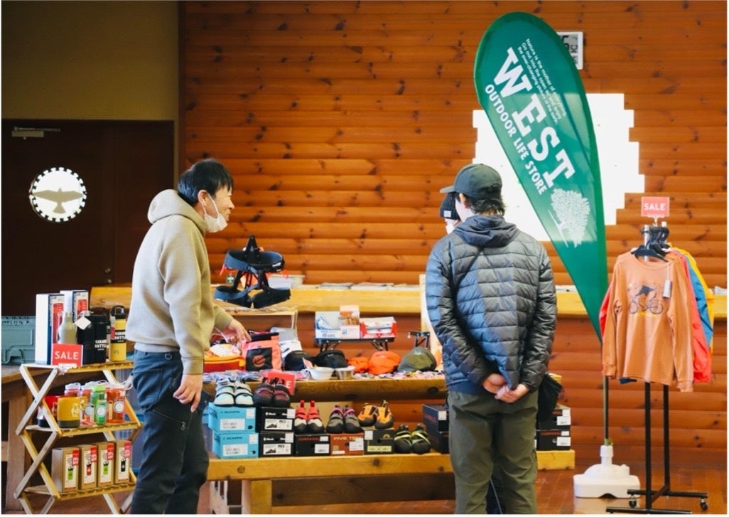 当日出店の様子