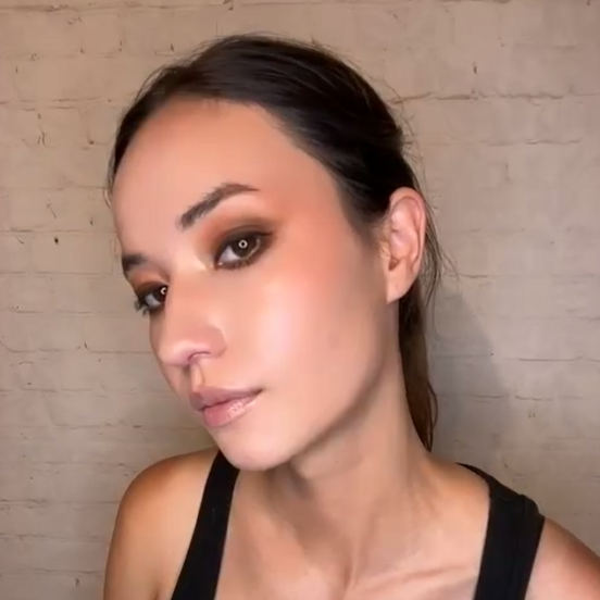 日常メイク完成