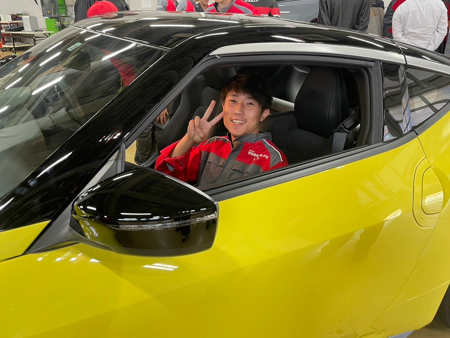 最新車両見学会の様子