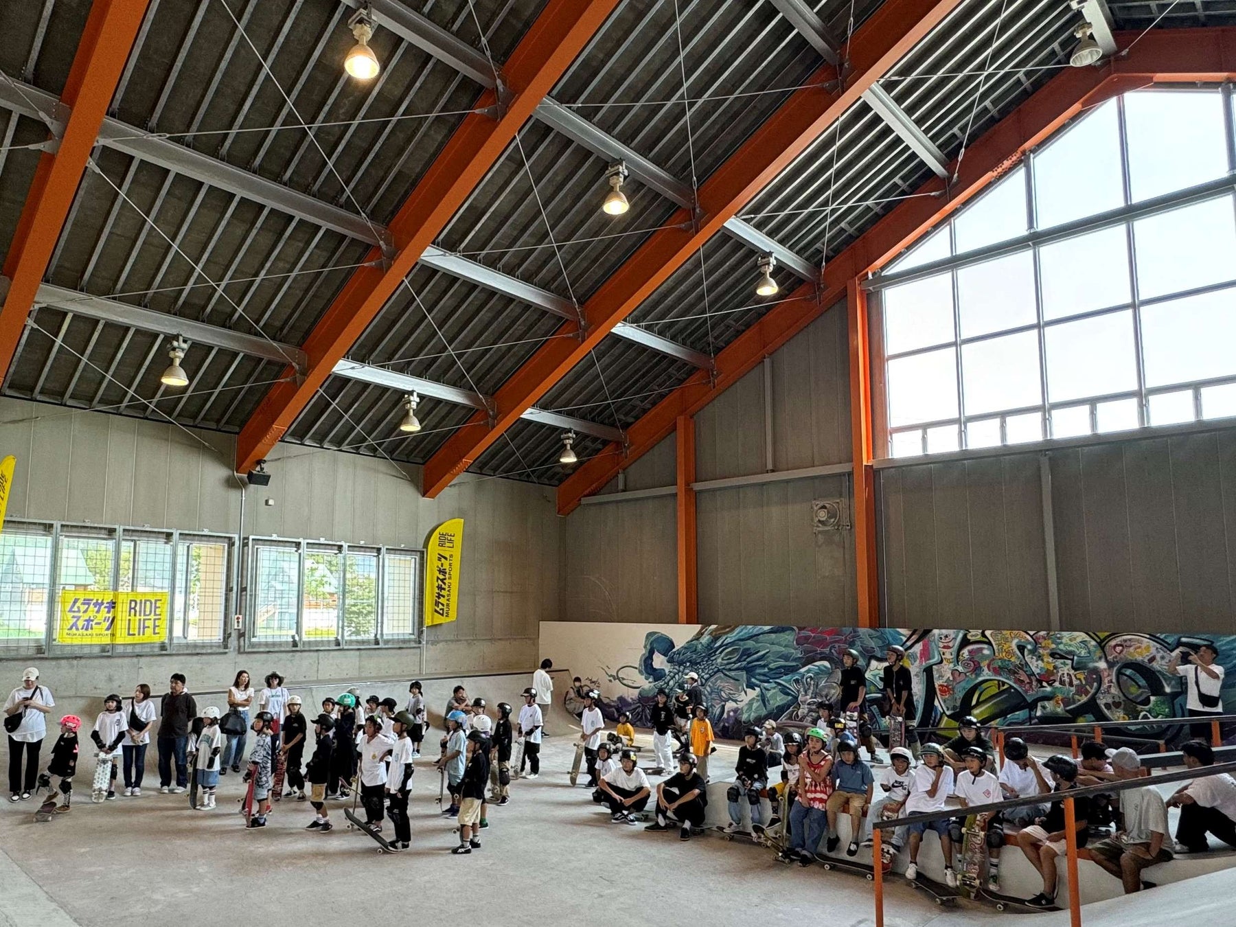JWSCの学生が運営したムラサキスポーツFULL PUSH JAM 2024 IN JWSCの様子