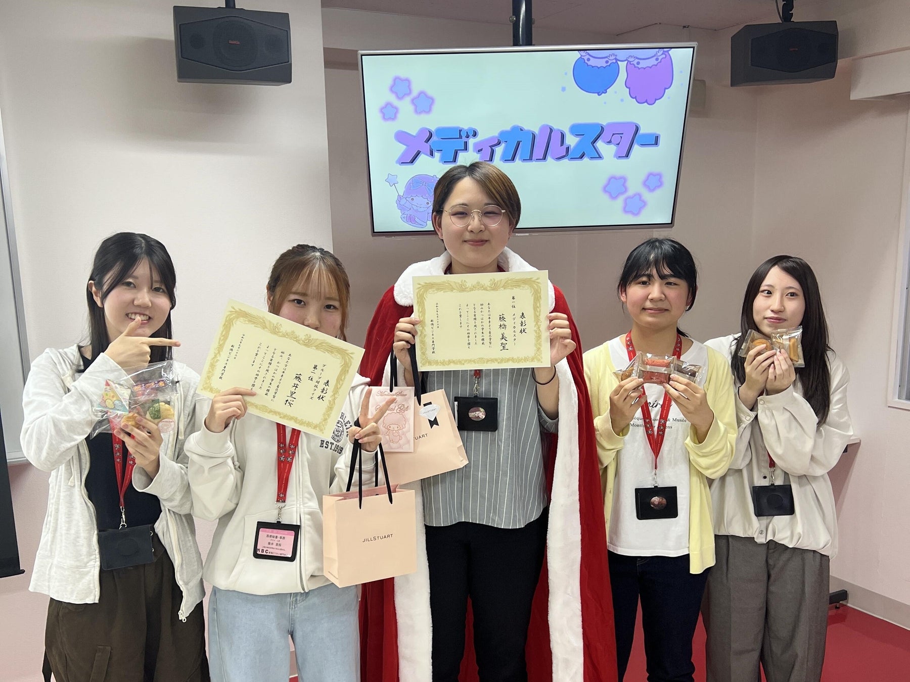 新潟ビジネス専門学校のアクティブラーニングの様子