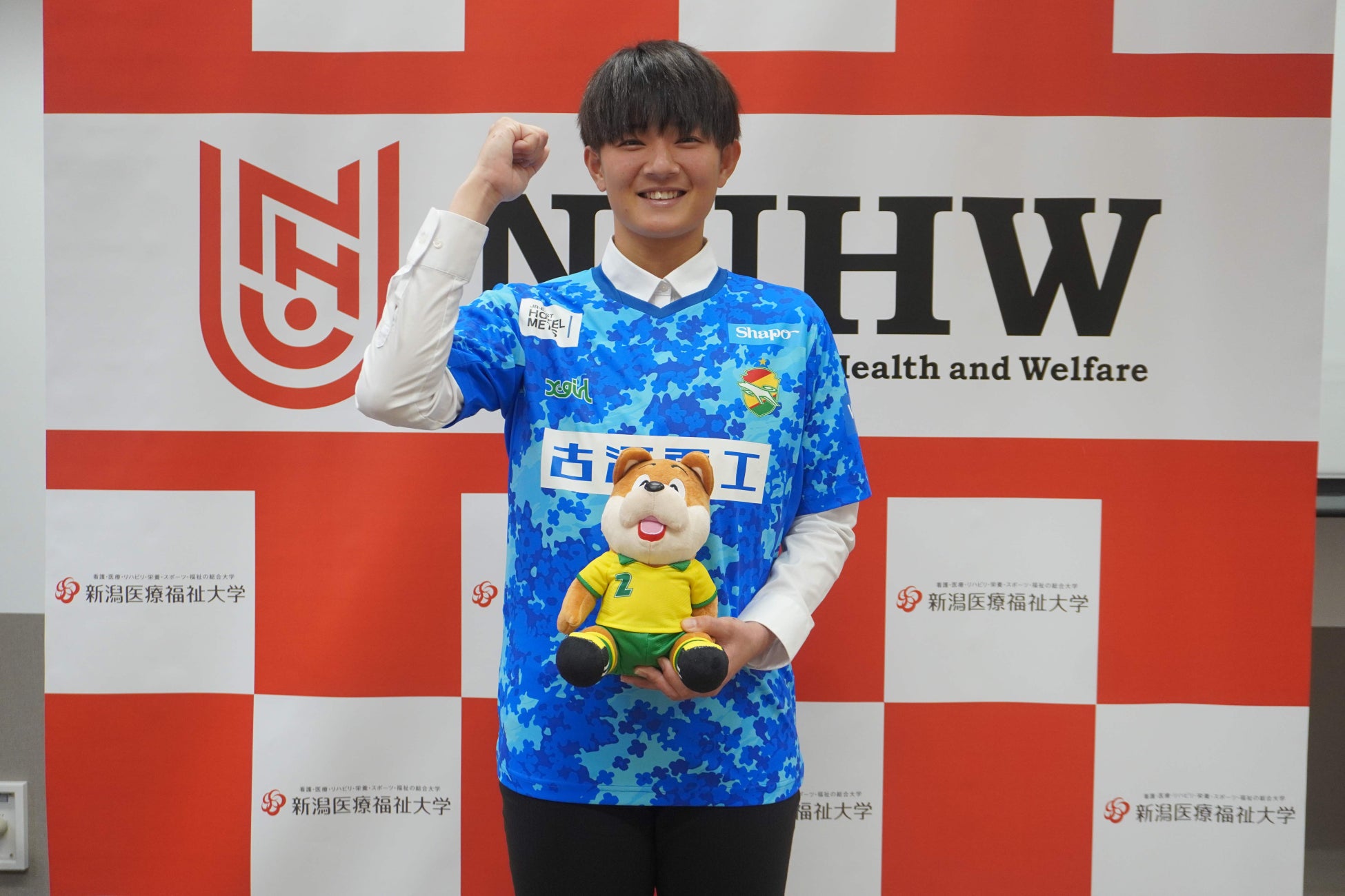 ジェフユナイテッド市原・千葉レディースへ加入する新潟医療福祉大学の鈴木あみ選手