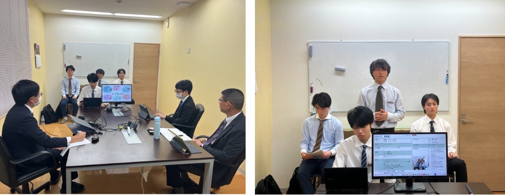 サンフロンティア佐渡株式会社様での課題解決型実習の様子2