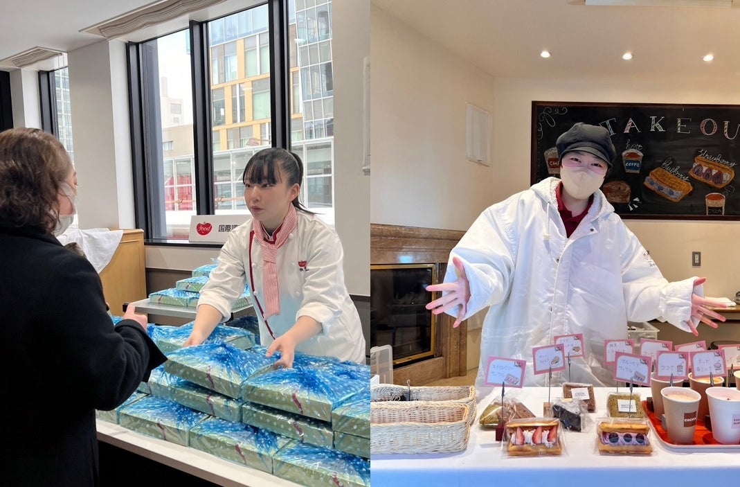 Food大感謝祭2025でお弁当やスイーツを販売する様子