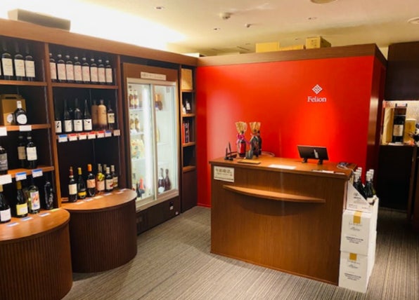 ホテルイタリア軒の地下に店を構える輸入ワイン販売店Felion(フェリオン)