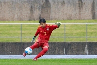 2025年JFA・WEリーグ/なでしこリーグ特別指定選手に承認された開志学園JAPANサッカーカレッジ高等部に所属する 坂田 湖琳 選手