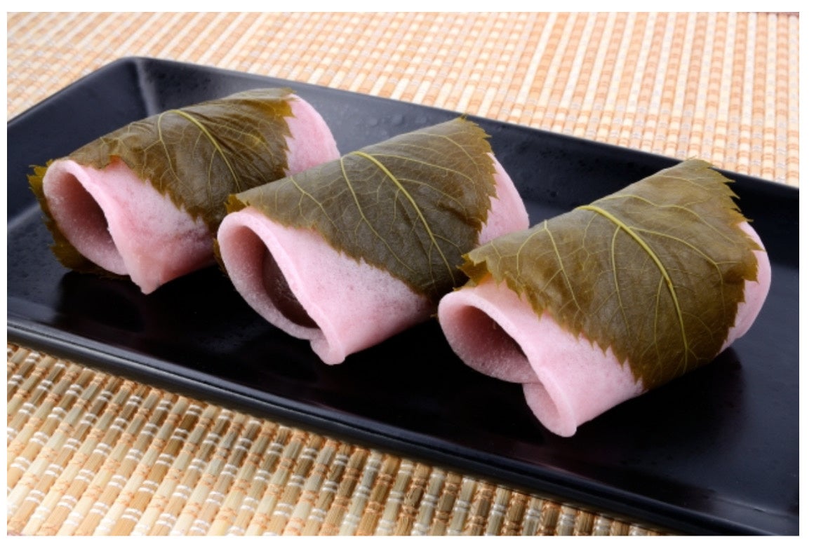 子供たちに提供したさくらもち
