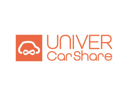 学生向けカーシェリングサービスを展開するUNIVER Car Share(ユニバーカーシェア)のろご