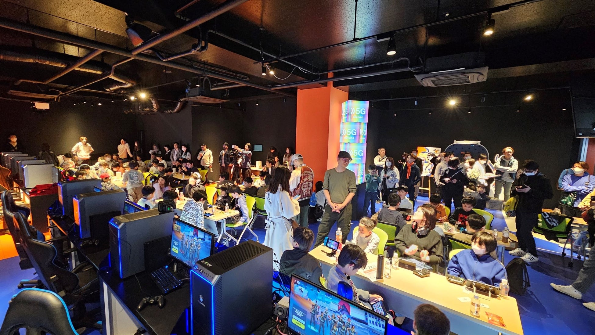 TeNY eスポーツ部が主催し新潟コンピュータ専門学校が共催した、2025/3/23(日)「古町ルフルバトル in NSG eスポーツスタジアム」の様子