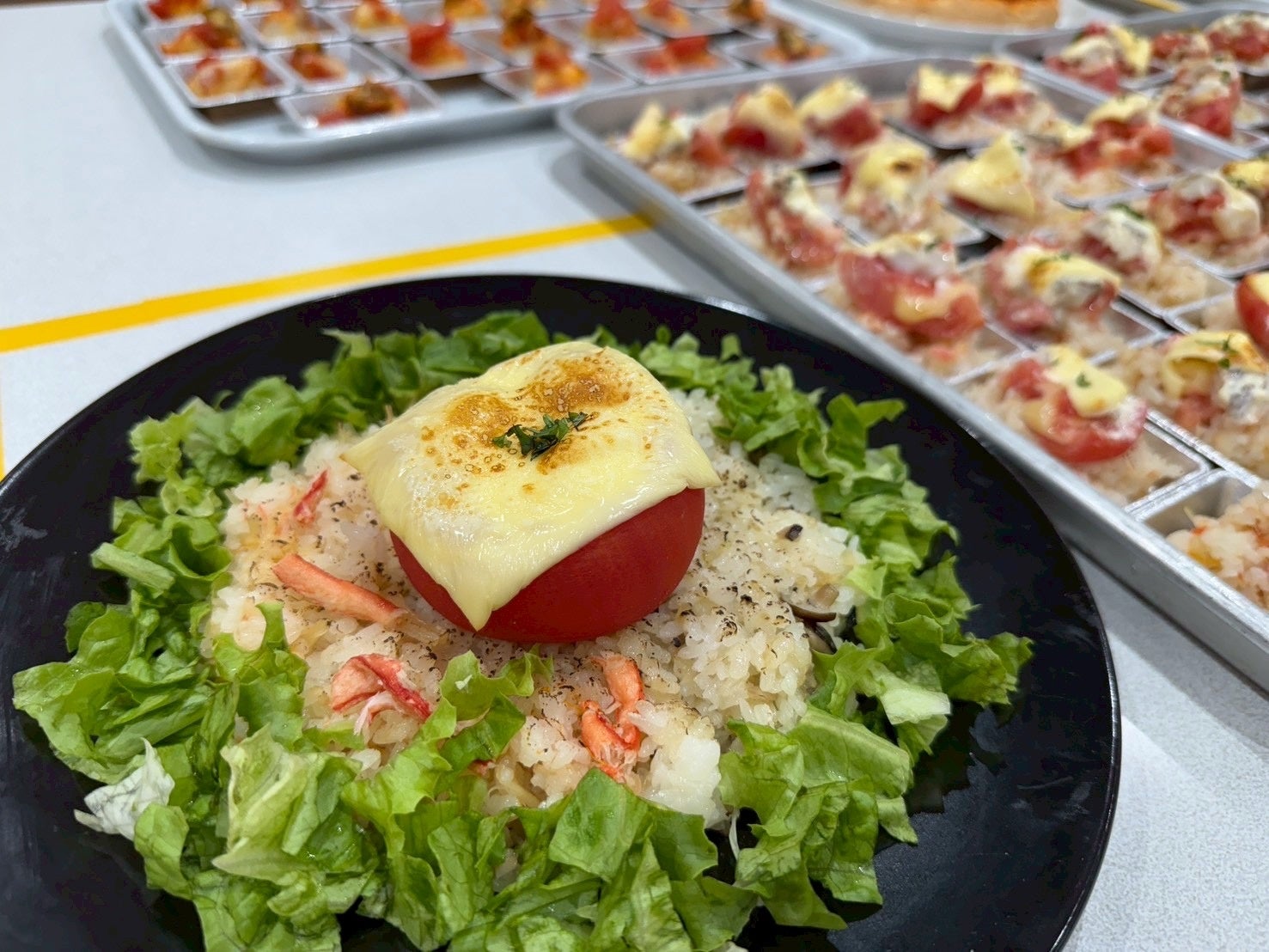 新潟市の国際調理製菓専門学校の料理コンテストで優勝した料理