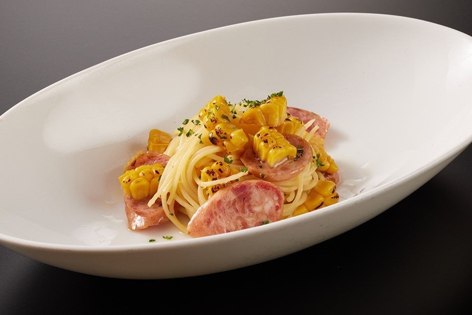 ホテルイタリア軒の夏季限定企画『新潟ガストロノミー&ビアフェスタ』の料理一例
