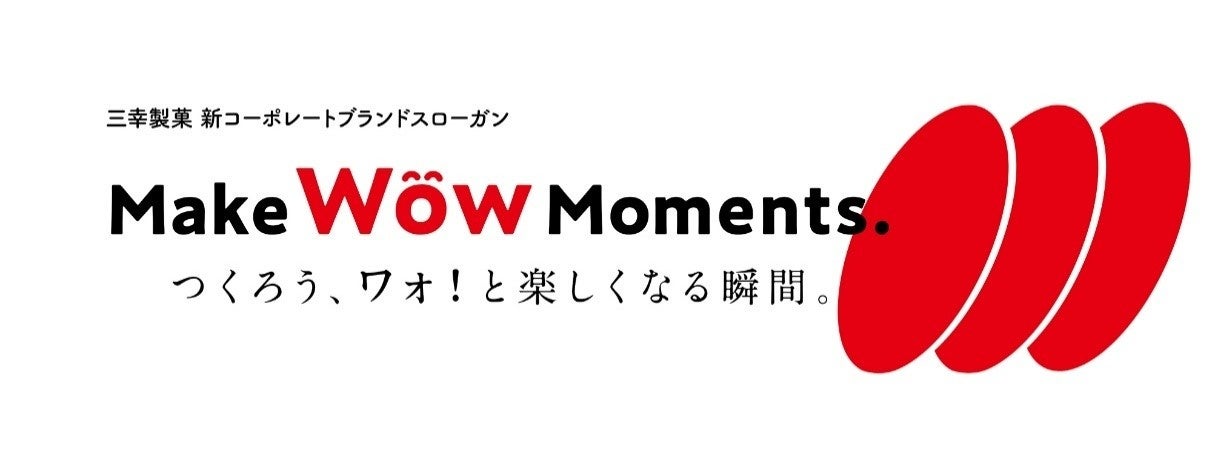 三幸製菓の新コーポレートブランドスローガン