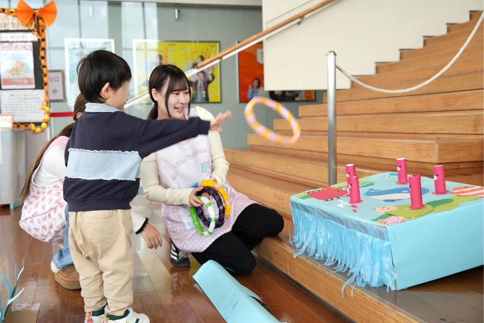 国際こども・福祉カレッジが未就学児を対象に行った「第3回わむフェス」の様子