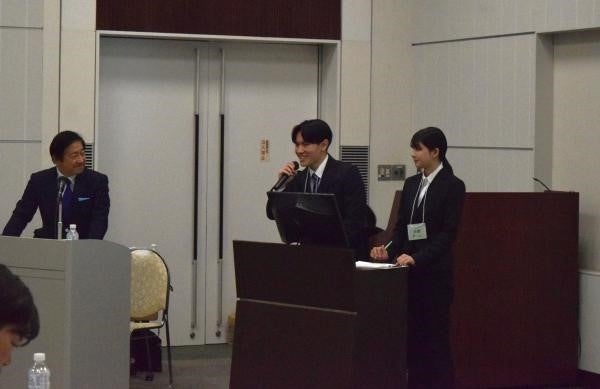 2025年11月8日に開催された「にいがた食と農の未来　学生ビジョンコンテスト2025」の決勝大会の様子