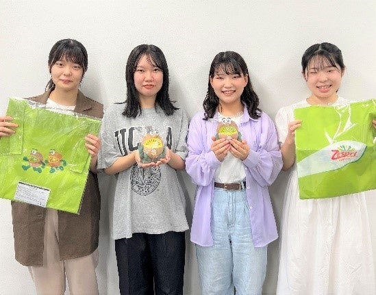 キウイレシピコンテスト　運営委員の学生