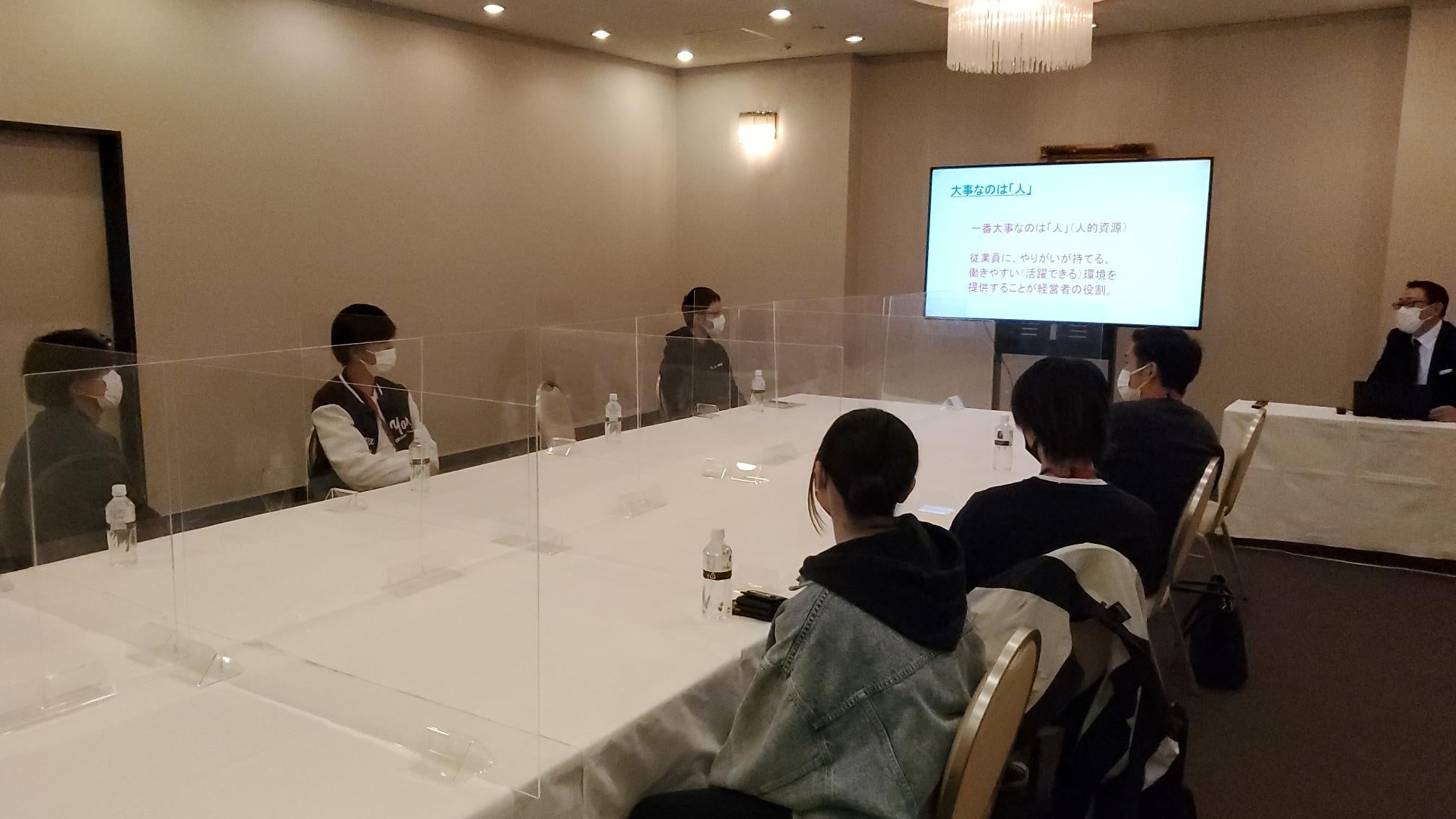 社長講話の様子