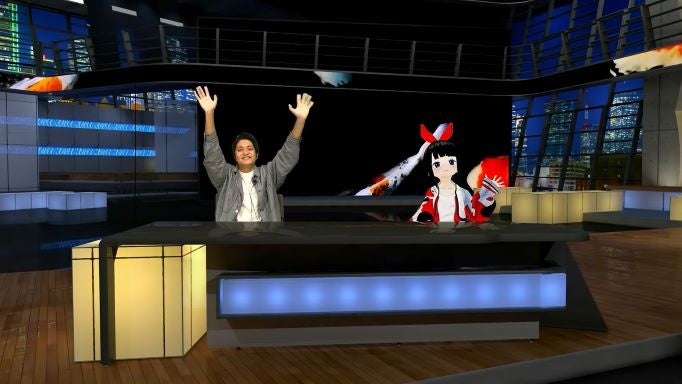 配信番組の様子