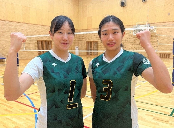 新潟医療福祉大学 女子バレーボール部 黒鳥 南 選手 本山 晴佳 選手 V Leagueチームへの入団内定のお知らせ nsgグループのプレスリリース 新潟医療福祉大学 女子バレーボール部 黒鳥 南 選手 本山 晴佳 選手 V Leagueチームへの入団内定のお知らせ nsgグループのプレスリリース