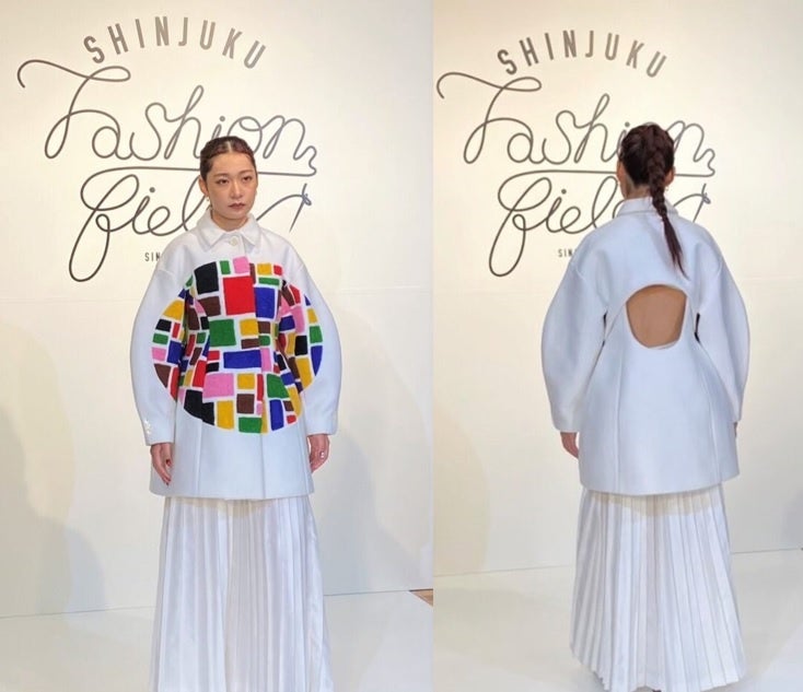 ファッションデザイン科3年の近藤健人　作品