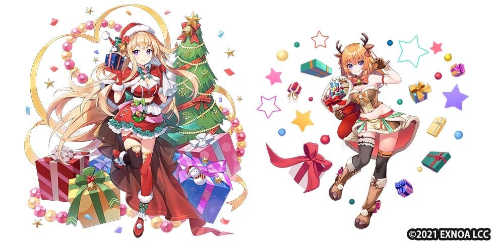 Dmm Games 神殺しのアリア クリスマスイベント ビッグなホワイトクリスマス 開催 ドロップアイテムを集めて新衣装やガチャチケットgetのチャンス 合同会社exnoaのプレスリリース